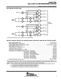 浏览型号SN74LVC139AZQNR的Datasheet PDF文件第3页
