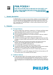 浏览型号P89LPC932A1FDH的Datasheet PDF文件第1页