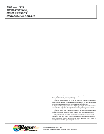 浏览型号A2001的Datasheet PDF文件第11页