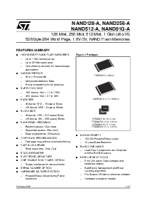 浏览型号NAND128W3A2BN6的Datasheet PDF文件第1页