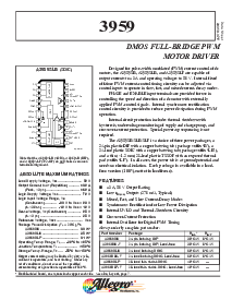 浏览型号A3959SLP的Datasheet PDF文件第1页
