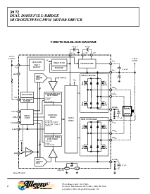 浏览型号A3972SB的Datasheet PDF文件第2页