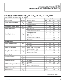 浏览型号A3972SB的Datasheet PDF文件第3页