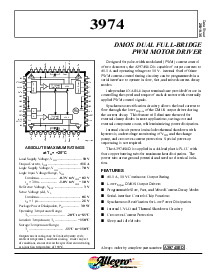 浏览型号A3974SED的Datasheet PDF文件第1页
