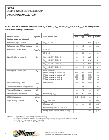 浏览型号A3974SED的Datasheet PDF文件第4页