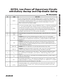 浏览型号MAX6368PKA46-T的Datasheet PDF文件第7页