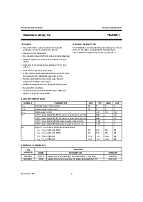 浏览型号TDA4661T的Datasheet PDF文件第1页