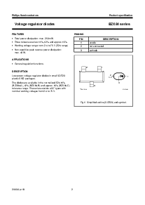 浏览型号BZX84-A4V7的Datasheet PDF文件第2页