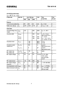 浏览型号TDA5670-5X的Datasheet PDF文件第7页