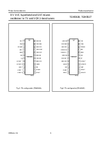 浏览型号TDA5637T的Datasheet PDF文件第6页