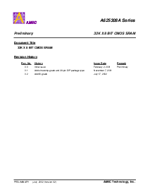 浏览型号A625308AM-70S的Datasheet PDF文件第1页