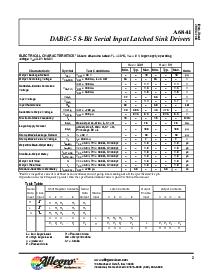 浏览型号A6841SLW-T的Datasheet PDF文件第3页