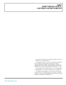 浏览型号A6812SA的Datasheet PDF文件第9页