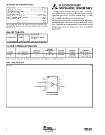 浏览型号OPA698ID的Datasheet PDF文件第2页