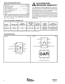 浏览型号OPA691ID的Datasheet PDF文件第2页