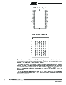浏览型号AT49BV322A-70CI的Datasheet PDF文件第2页
