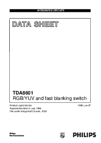 浏览型号TDA8601的Datasheet PDF文件第1页