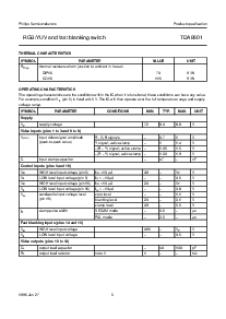 浏览型号TDA8601T的Datasheet PDF文件第5页