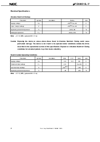 浏览型号UPD444016LG5-A8Y-7JF的Datasheet PDF文件第4页