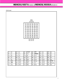 浏览型号MBM29LV800BA-90的Datasheet PDF文件第7页