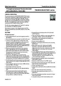 浏览型号TDA958XN1的Datasheet PDF文件第2页