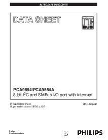 浏览型号PCA9554PW的Datasheet PDF文件第1页