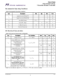 浏览型号PT8A9701的Datasheet PDF文件第8页