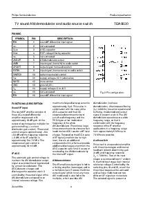 浏览型号TDA9830T的Datasheet PDF文件第4页