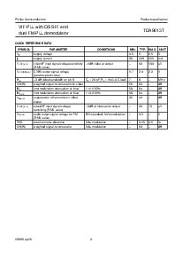 浏览型号TDA9813T的Datasheet PDF文件第3页