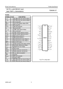 浏览型号TDA9813T的Datasheet PDF文件第5页