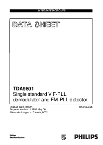 浏览型号TDA9801T的Datasheet PDF文件第1页