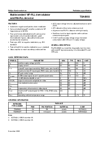 浏览型号TDA9802的Datasheet PDF文件第2页