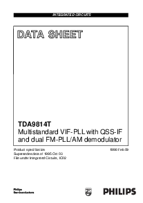 浏览型号TDA9814T的Datasheet PDF文件第1页