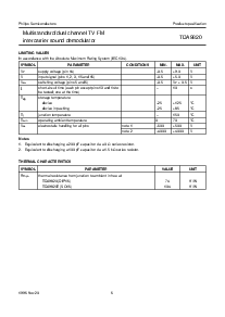 浏览型号TDA9820的Datasheet PDF文件第6页