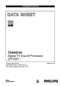 浏览型号TDA9875AH的Datasheet PDF文件第1页
