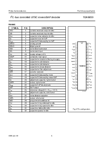 浏览型号TDA9850的Datasheet PDF文件第6页