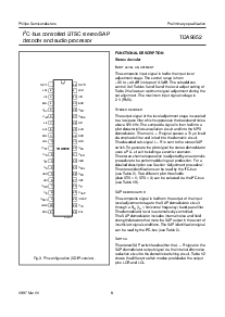 浏览型号TDA9852H的Datasheet PDF文件第8页