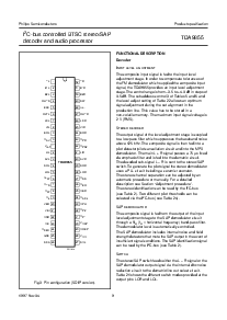 浏览型号TDA9855的Datasheet PDF文件第9页