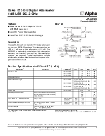 浏览型号AA260-85的Datasheet PDF文件第1页