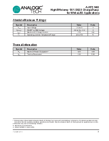 浏览型号AAT3140ITP-T1的Datasheet PDF文件第3页
