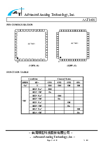 浏览型号AAT1401的Datasheet PDF文件第2页