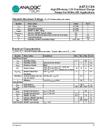 浏览型号AAT3113ITP-20-T1的Datasheet PDF文件第3页