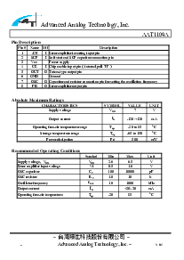 浏览型号AAT1109A的Datasheet PDF文件第2页