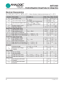 浏览型号AAT3190ITP-T1的Datasheet PDF文件第4页