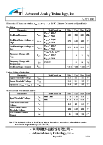 浏览型号AAT1100-T1-T的Datasheet PDF文件第4页