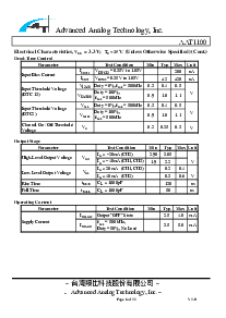 浏览型号AAT1100-T1-T的Datasheet PDF文件第6页