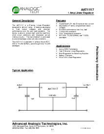 浏览型号AAT1117XPY-ADJ-B1的Datasheet PDF文件第1页
