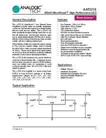 浏览型号AAT3218IGV-1.8-T1的Datasheet PDF文件第1页