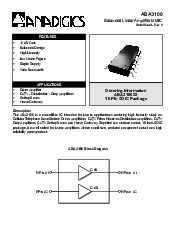 浏览型号ABA3100的Datasheet PDF文件第1页