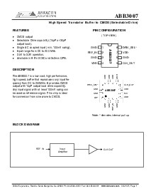 浏览型号ABB3007SC-T的Datasheet PDF文件第1页